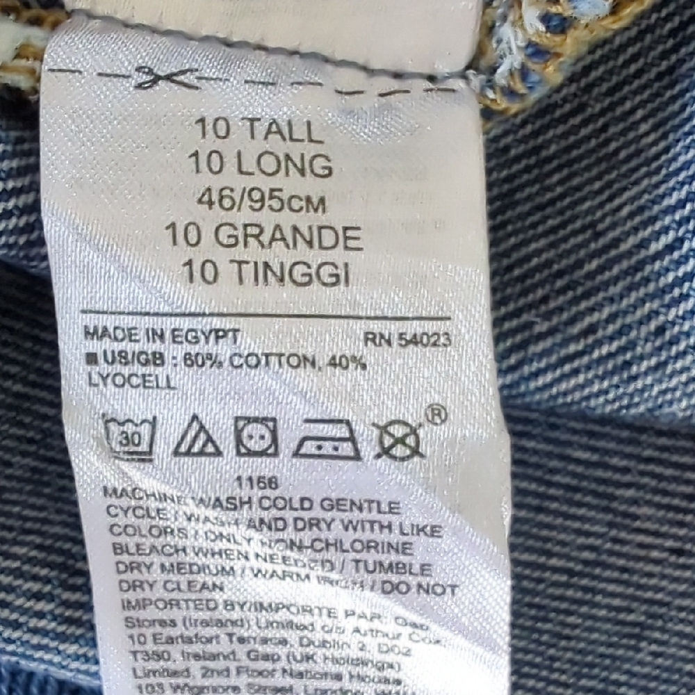 Banana Republic Blue Denim Midi Jean Skirt with Contrast Topstitching - Picture 16 of 16